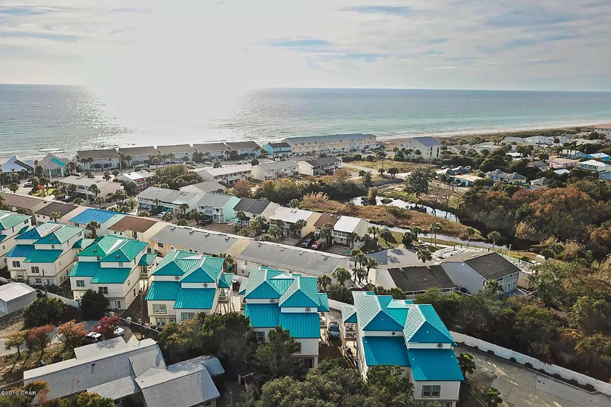 Sunny Pcb Home With Balcony Steps To The Beach! Panama City Beach Exterior photo